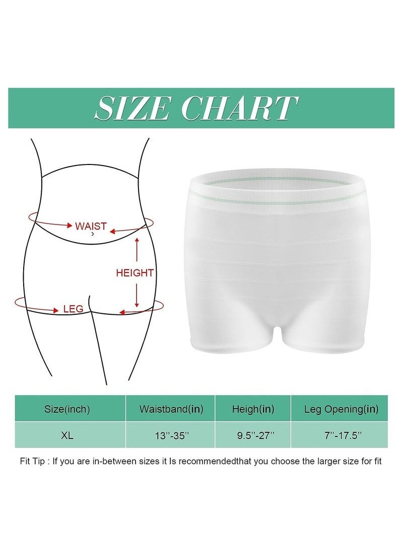 KASTWAVE - Disposable Maternity Postpartum Panties, High Waist Breathable Mesh Panties C Section, Maternity Underwear Postpartum Hospital Recovery Maternity Briefs for Women, 8 Pcs - XL Size - Image 1