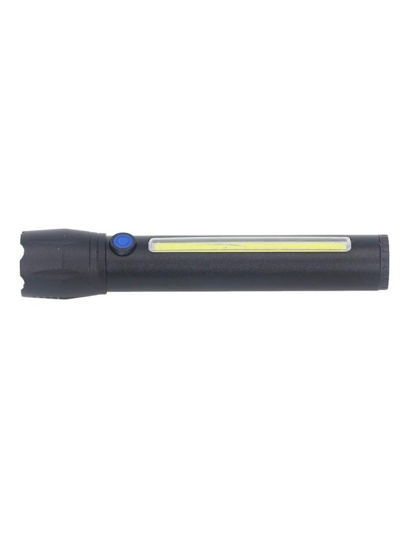 Rechargeable LED Flashlight with Side Light, Super Bright Battery Powered Flashlight - Image 3