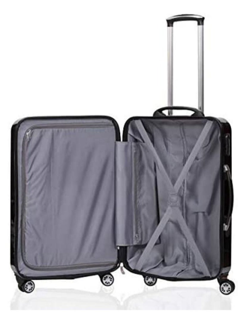 Airo حقيبة أمتعة ذكية بعجلات مقاس 20 بوصة باللون الأسود الزمردي مع ميزان مدمج للوزن - Image 2