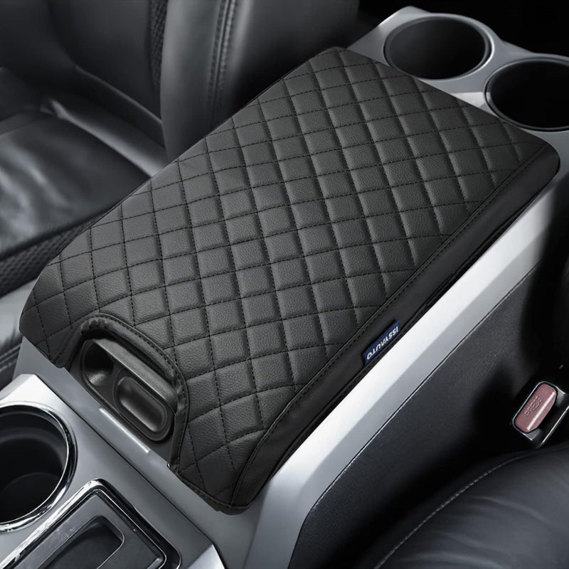 ISSYAUTO Leather Center Console Cover for F150 - Image 1