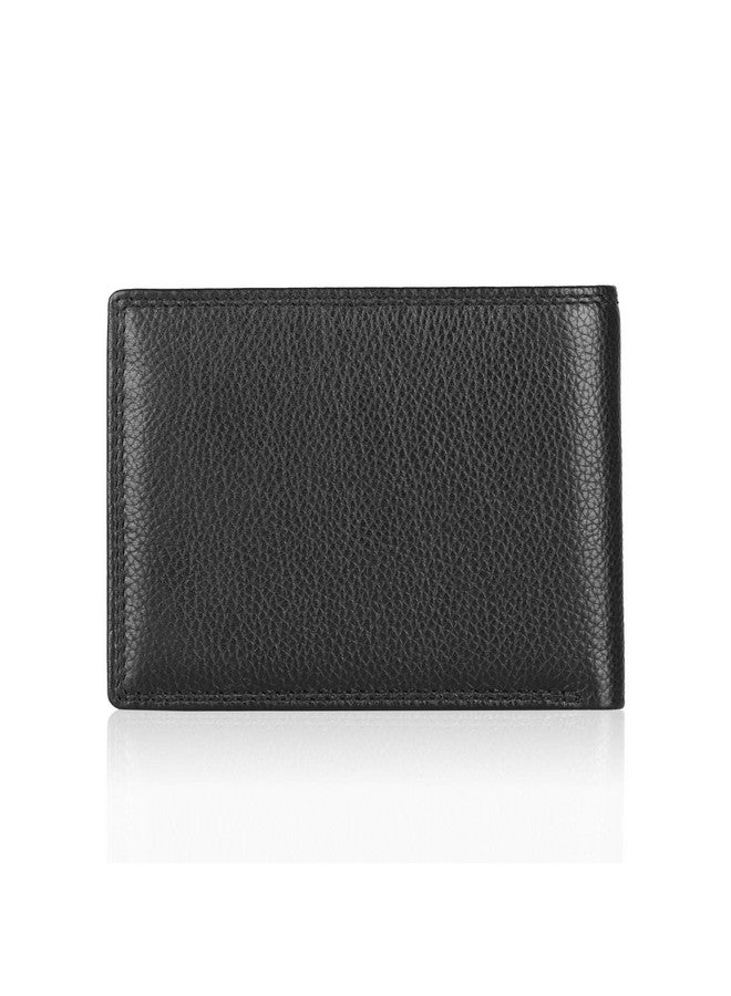 POLICE محفظة ماركة بوليس للرجال جلد أصلي | محفظة رفيعة أنيقة للرجال بيفولد جلد حقيقي مع 10 فتحات لحامل البطاقات - أسود - Image 2