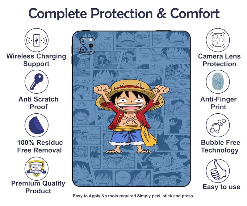 WRAP CRAFT Skin Compatible with iPad Pro 11 inch 4th Generation, 2022; Customize & Protect Your Tablet; DP-118 - Image 3