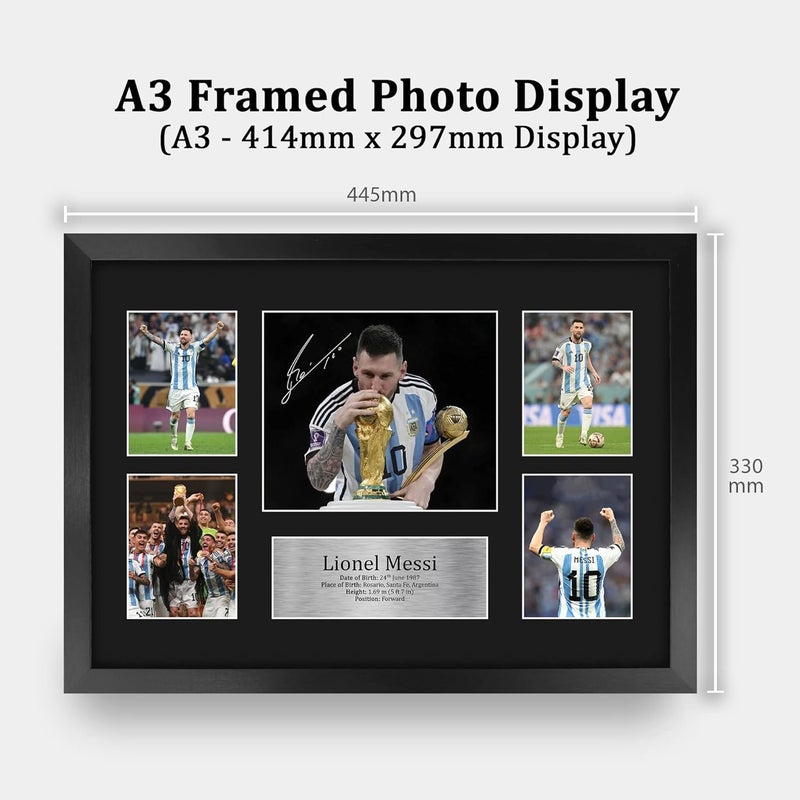 HWC Trading عرض مؤطر بتوقيع ليونيل ميسي - Image 2