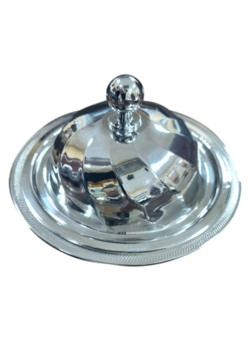 جاز تمرية مدورة فضى صغير - Image 2