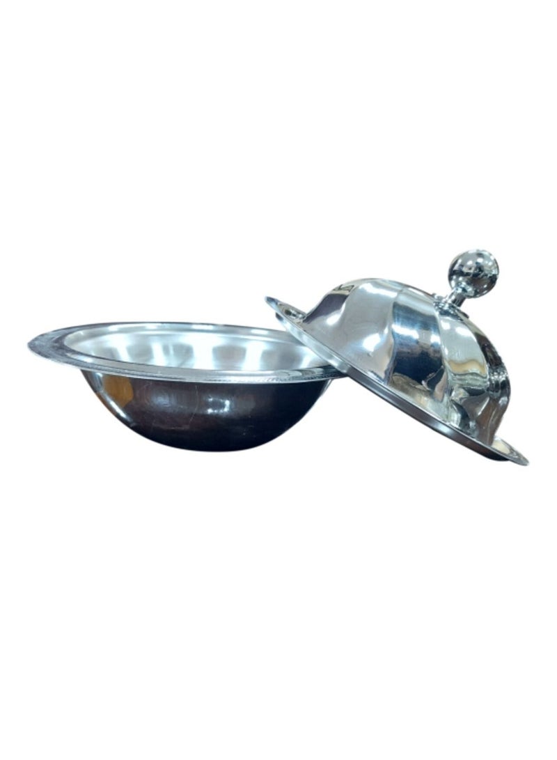 جاز تمرية مدورة فضى صغير - Image 1