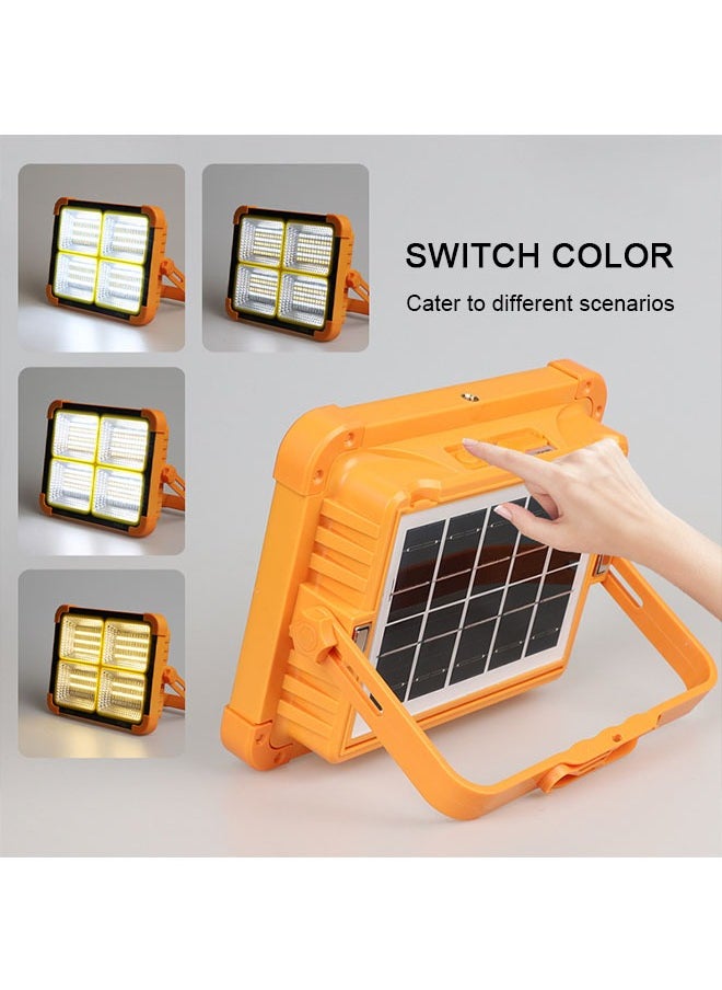 Generic Solar Portable Light, Reverse Rechargeable Flood Light, Outdoor Camping Light, Portable Household Mobile Multi-Color Emergency Light  - Image 3