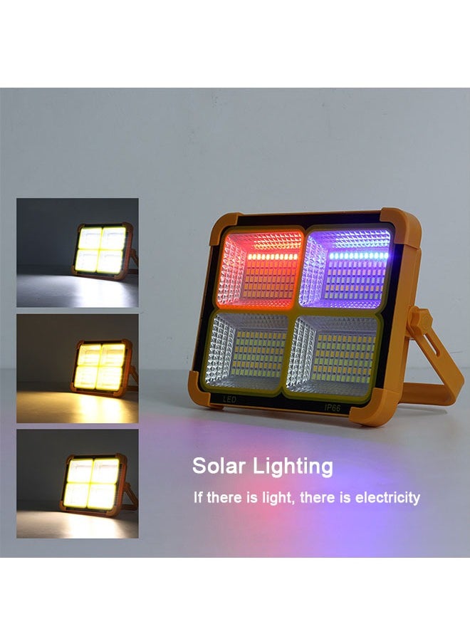 Generic Solar Portable Light, Reverse Rechargeable Flood Light, Outdoor Camping Light, Portable Household Mobile Multi-Color Emergency Light  - Image 5