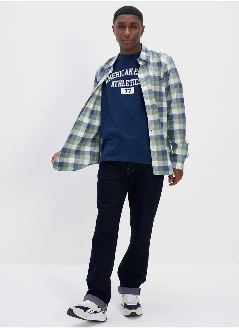 American Eagle Graphic Crew Neck T-Shirt