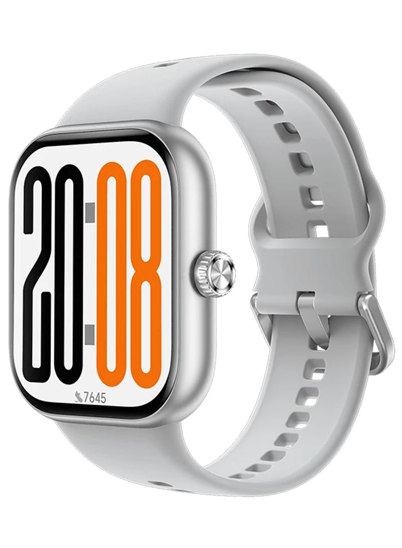 Honor Choice Watch 2 Pro Smartwatch, 1.97” AMOLED Display, 14-Day Battery, Built-in GPS, 120+ Sports Modes, Up to 50 Meter Deep IP68 Water Resistant, Android & iOS Compatible, White - Image 1