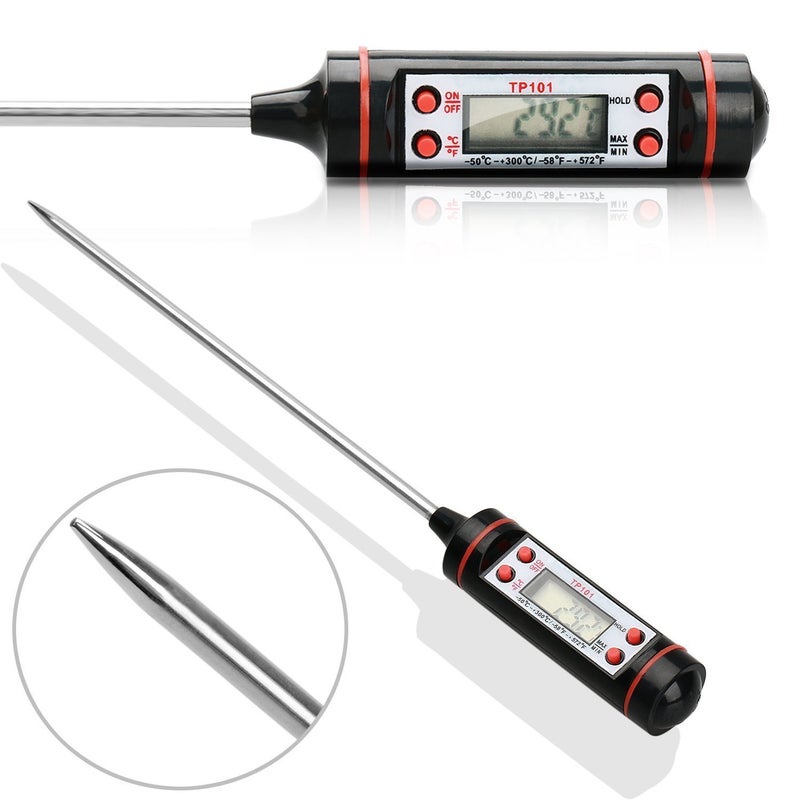 MCP Digital Instant Read Stainless Steel Cooking Thermometer - Image 5