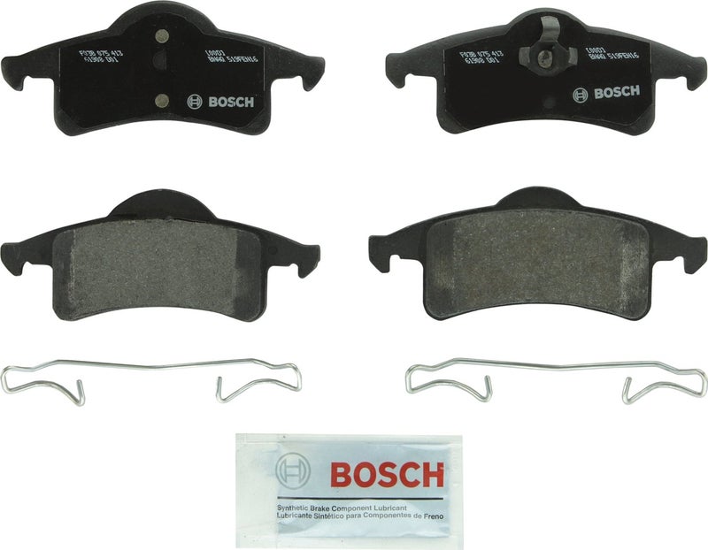 BOSCH BP791 QuietCast Premium Semi-Metallic Disc Brake Pad Set - Compatible With Select Jeep Grand Cherokee; REAR - Image 1
