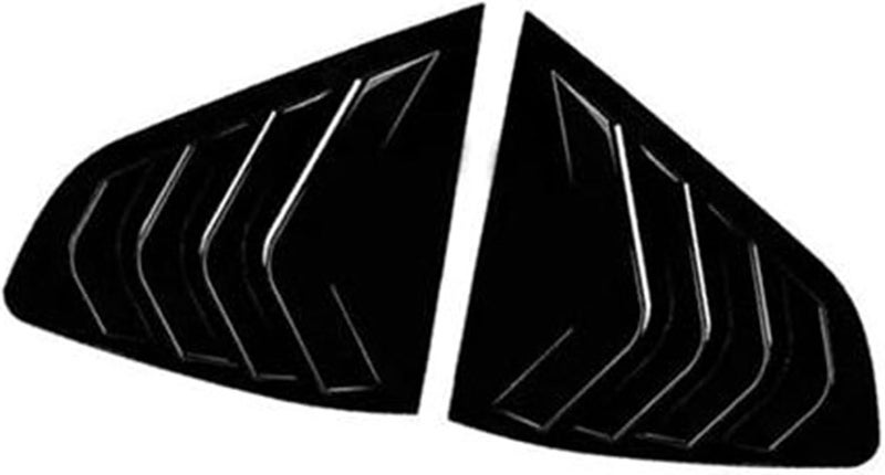 QASULER Car Rear Louver Window Cover Trim for BMW X4 G02 - Image 1