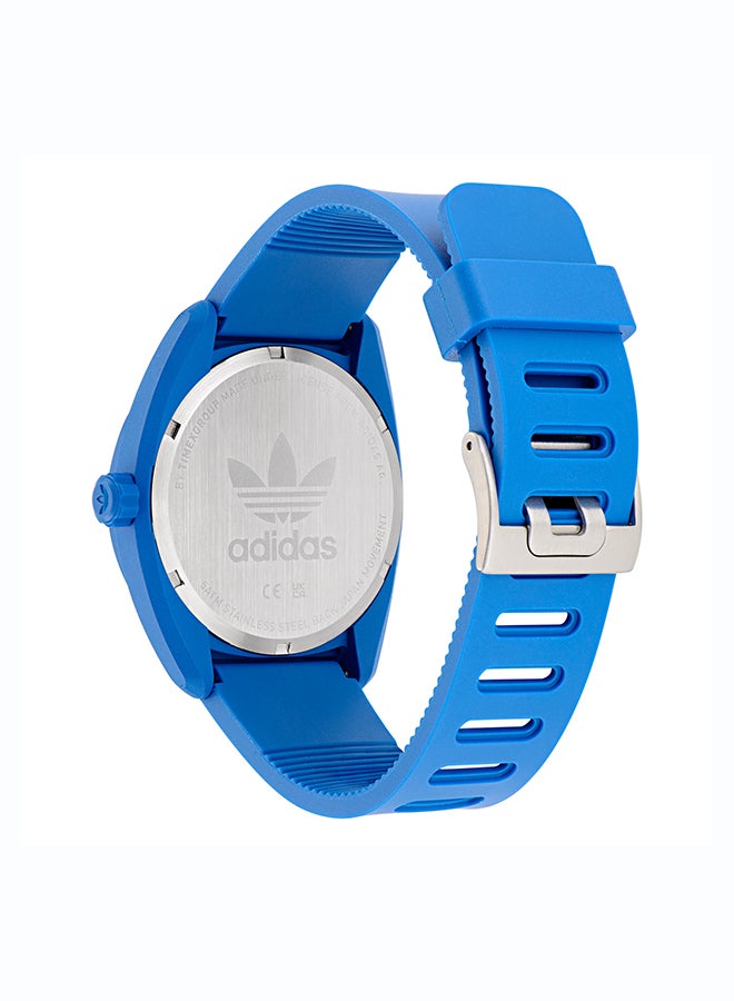 Adidas مشروع Uw ثلاثي Blu Cs Blu Dl 42Mm Qtz Blu Plstc Ss24 - Image 3