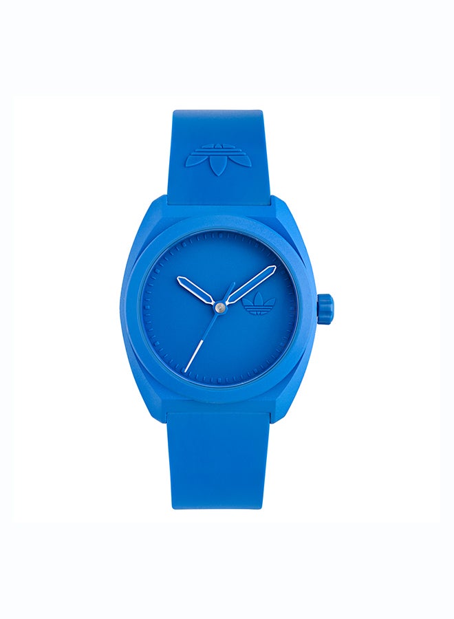 Adidas مشروع Uw ثلاثي Blu Cs Blu Dl 42Mm Qtz Blu Plstc Ss24 - Image 1