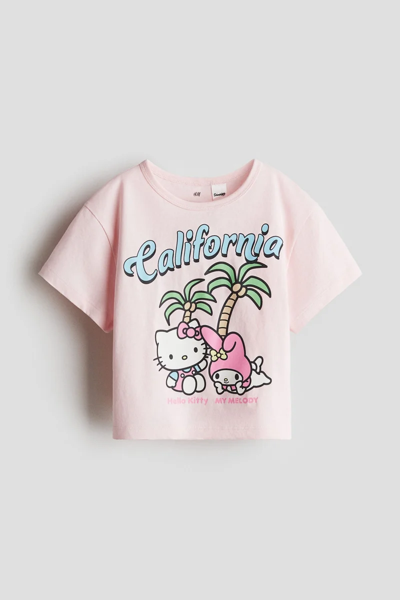 H&M Printed cotton T-shirt