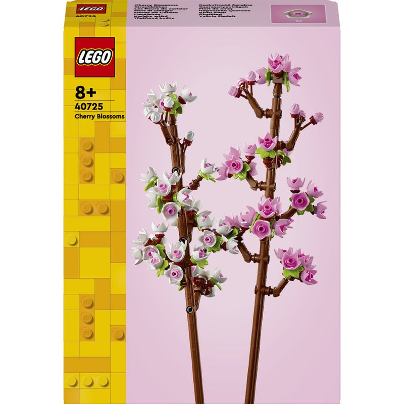 LEGO Botanicals Cherry Blossoms, Faux Flowers Set 40725 (Age 8+, 430 Pieces) - Image 2