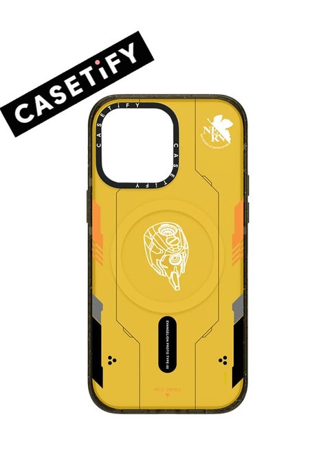 Apple iPhone 15 Case,Test type-00 Magnetic Adsorption Phone Case - Yellow