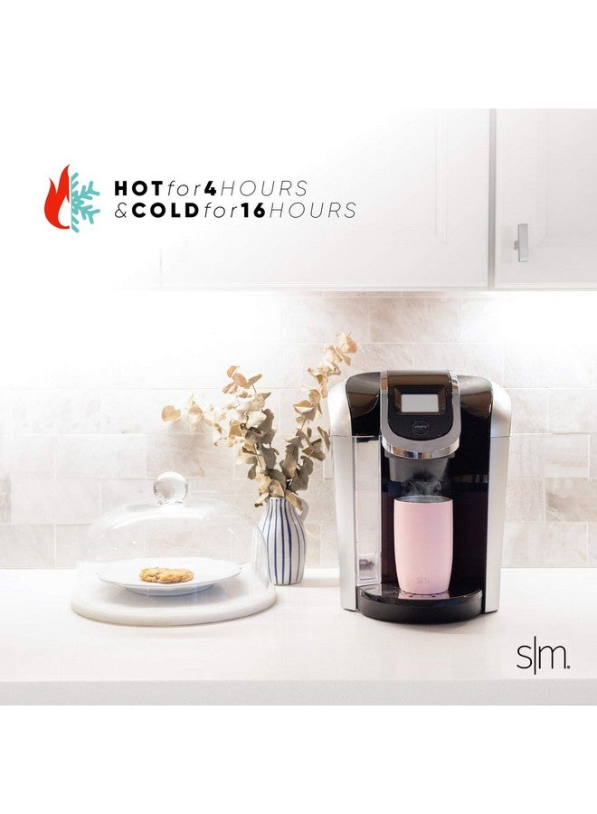 Simple Modern Travel Coffee Mug Tumbler with Flip Lid | Reusable Insulated Stainless Steel Cold Brew Iced Coffee Cup Thermos | Gifts for Women Men Him Her | Voyager Collection | 12oz | Cream Leopard - Image 4