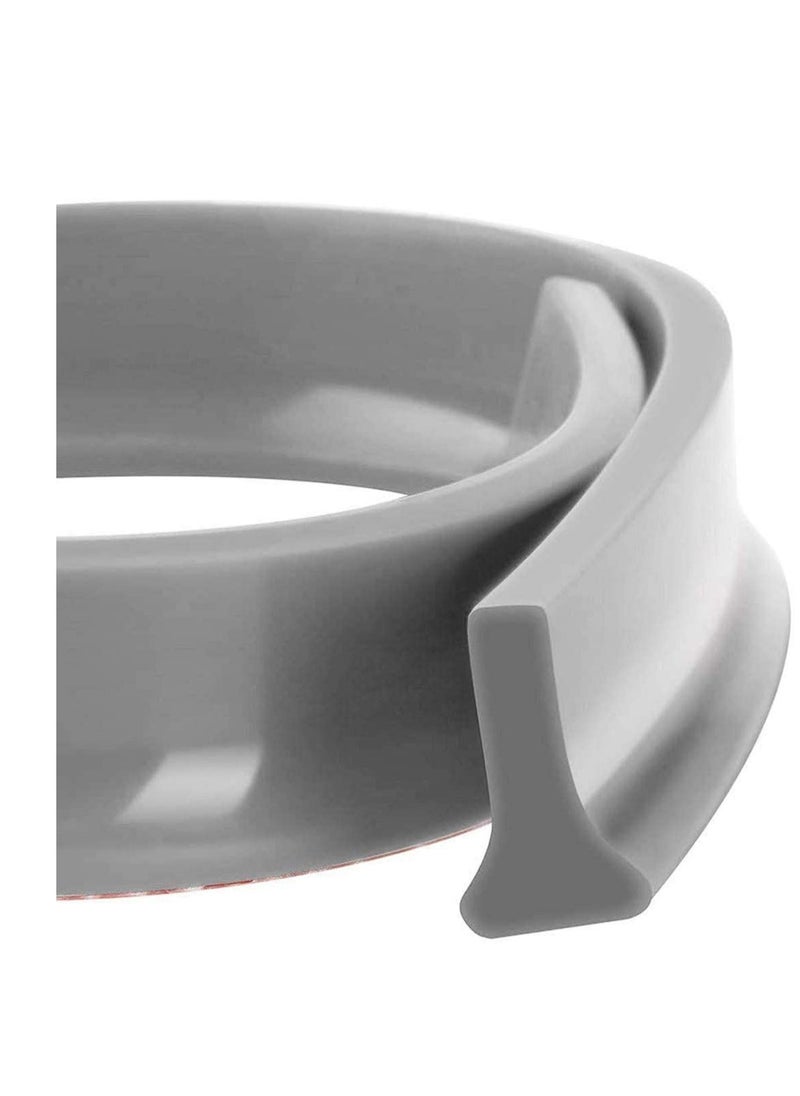 Generic - Collapsible Threshold Water Dam Self-Adhesive Shower Barrier Bathroom And Kitchen Stopper, Home Retention System Waterproof Flow Block Seal Strip 1M - Image 1