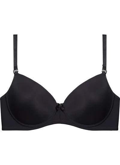 Magic Form 3045 Plain Fabric Thin Sponge Empty Cup Large Size Underwire Bra