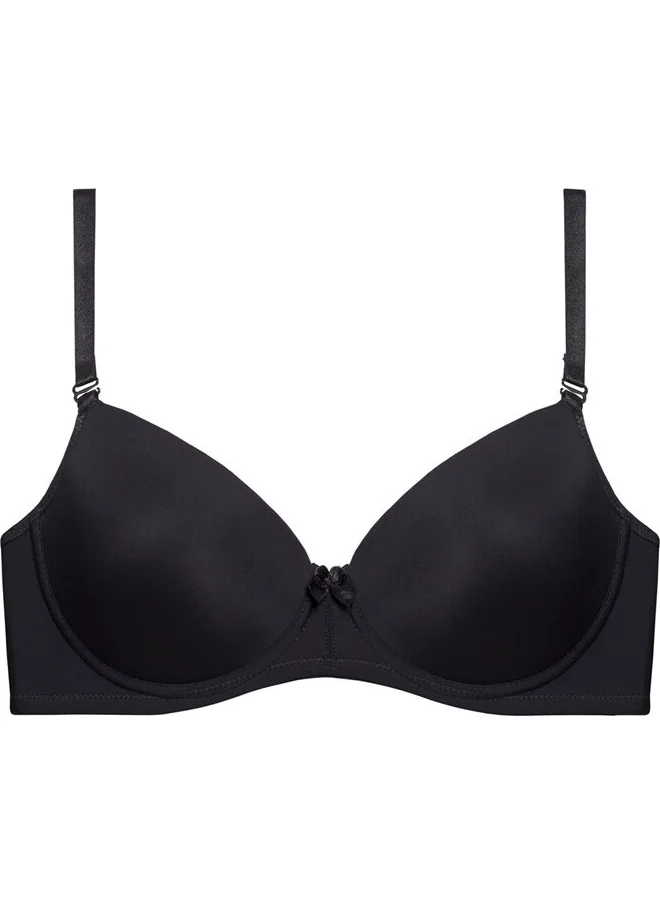 ماجيك فورم 3045 Plain Fabric Thin Sponge Empty Cup Large Size Underwire Bra