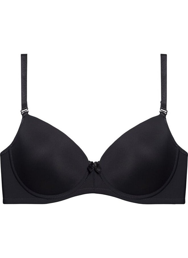 Magic Form 3045 Plain Fabric Thin Sponge Empty Cup Large Size Underwire Bra  - Image 1