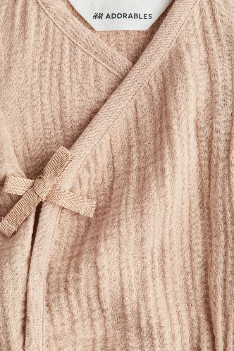 H&M Cotton muslin bodysuit
