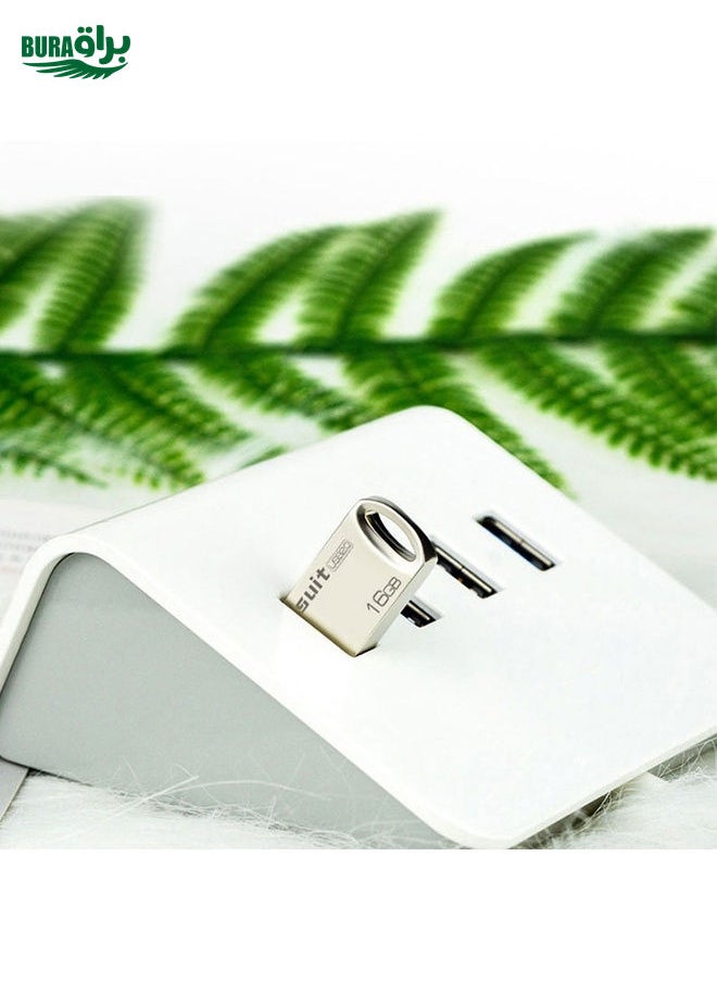 BURAQ Zsuit 128GB USB 2.0 Mini Metal Ring Shape USB Flash Disk  - Image 3