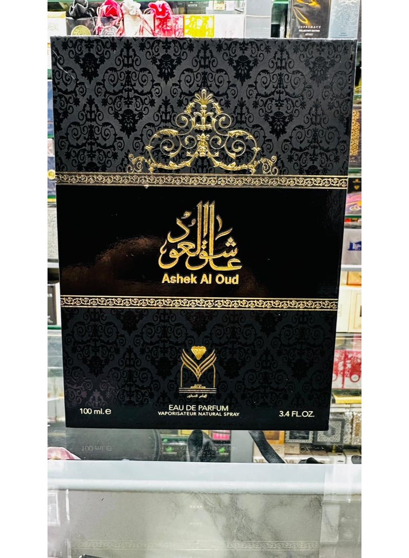 ALMAS PERFUMES Ashek Al Oud Eau de Parfum 100 ml - Image 1