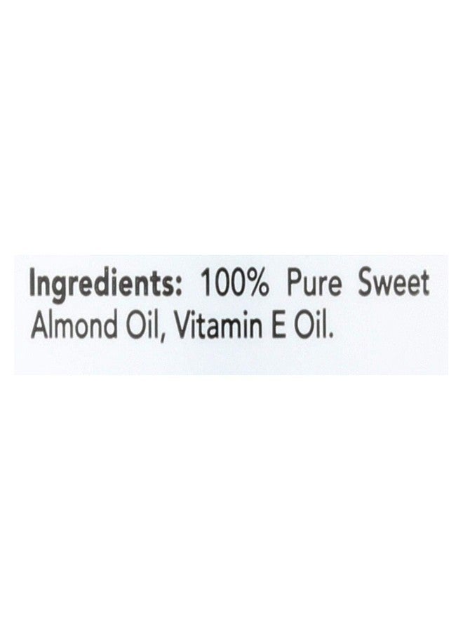 Hobe Labs Hobe Naturals Sweet Almond Oil - 4 fl oz - 100% Pure with Vitamin E - Image 2
