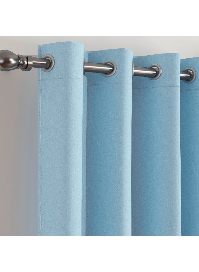 Home Box Essential 4-Pieces Blackout Curtain Set 240 x 140 cm - Image 2