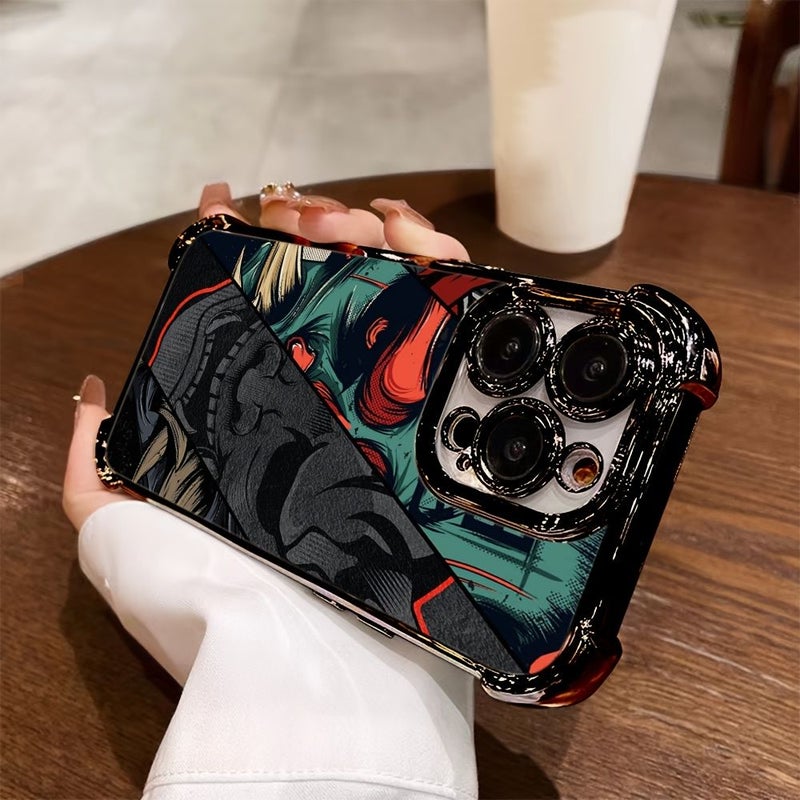 حالة TPU ناعمة ملونة مختلطة 1 لهاتف iPhone 13 Pro، غطاء خلفي شفاف مضاد للسقوط - Image 2