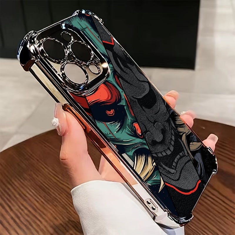 حالة TPU ناعمة ملونة مختلطة 1 لهاتف iPhone 13 Pro، غطاء خلفي شفاف مضاد للسقوط - Image 4