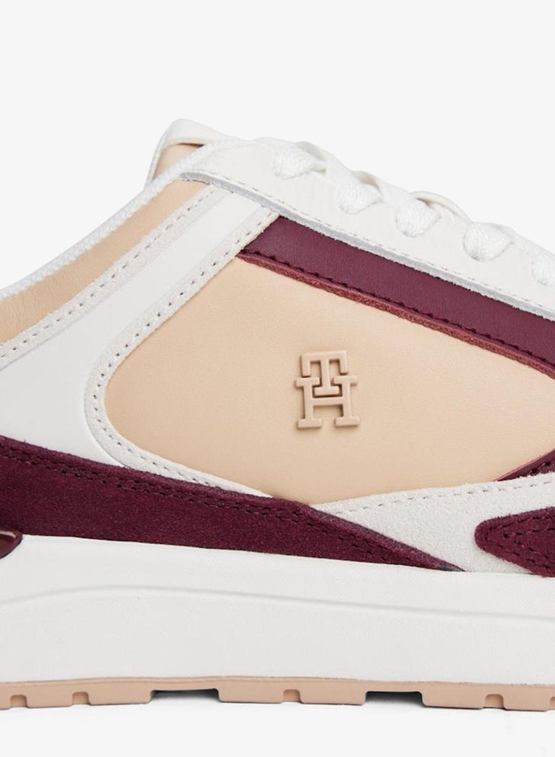 Tommy Hilfiger Casual Fashion Runner Leather Trainers for Women - Image 5