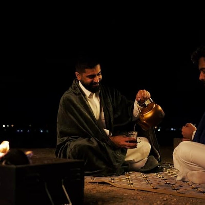 Loquat 100% polyester winter blanket. Size 200X150 - Soft and comfortable velvet blanket, dual colours. In oil colour - Image 3