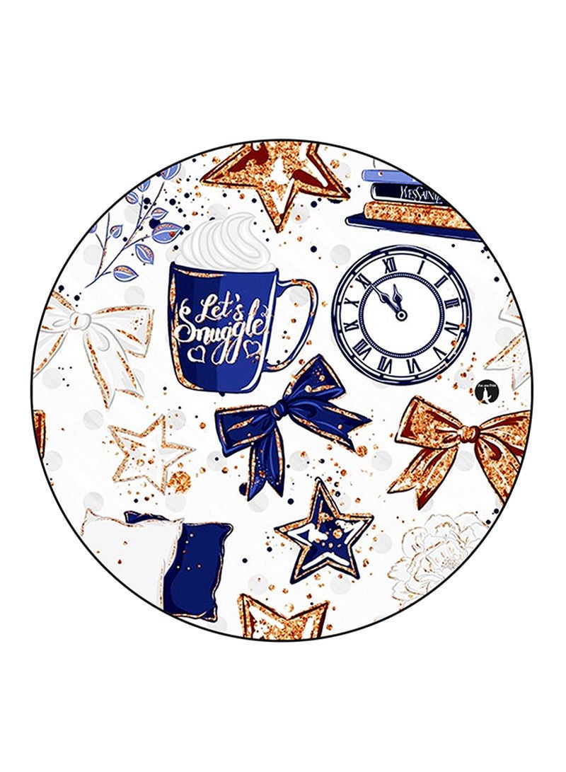 RKN Random Things Printed Mouse Pad Multicolour