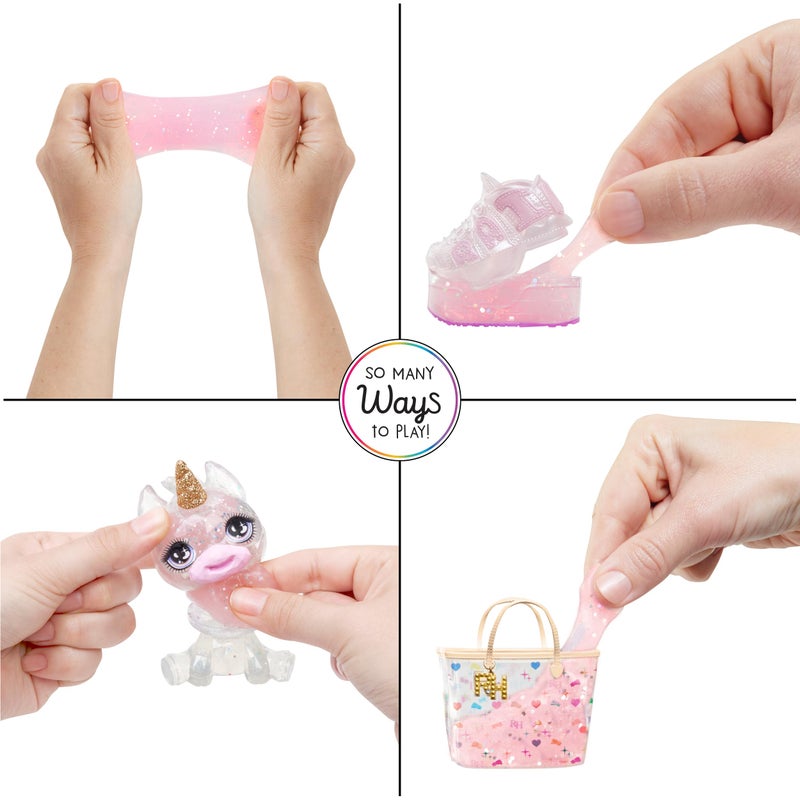 Rainbow High Amaya, Rainbow with Slime Kit & Pet, 11" Shimmer Posable Fashion Doll with DIY Sparkle Slime, Magical Yeti Pet, Fun Play Accessories, Great Toy Gift for Girls Kids Ages 4-12 Years - Image 4