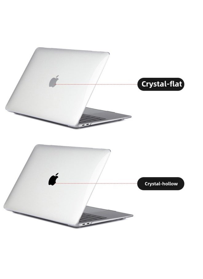 For Apple Laptop MacBook Pro Protective Case Air13 Crystal Case Pro14 Computer Protective Case-Color:Crystal-Prynne-Applicable Model:Flat Retina13(A1425/A1502)