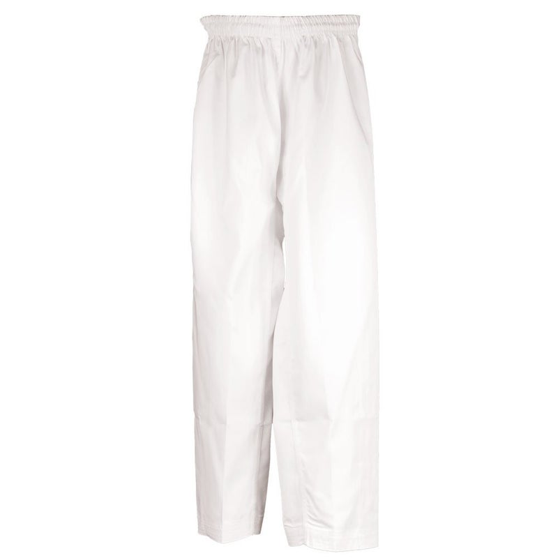 Tiger Claw Martial Arts Pants White Poly/Cotton #4 - Image 4