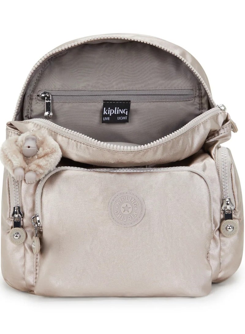 كيبلينغ حقيبة ظهر صغيرة سيتي باك إس - لمعان معدني - Image 3