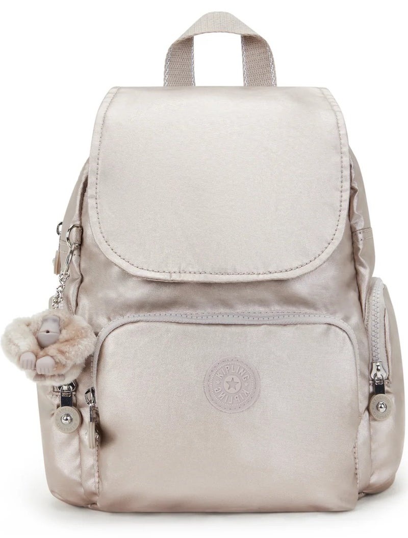 كيبلينغ حقيبة ظهر صغيرة سيتي باك إس - لمعان معدني - Image 1