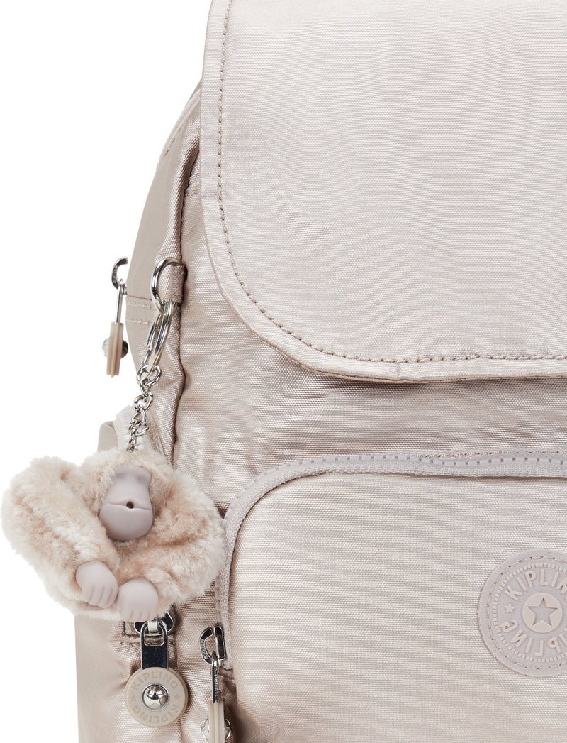 كيبلينغ حقيبة ظهر صغيرة سيتي باك إس - لمعان معدني - Image 5