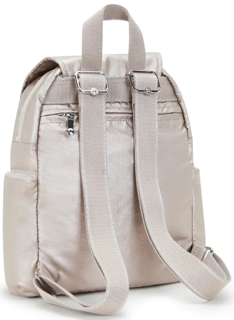 kipling City Pack S Small Backpack - Metallic Glow