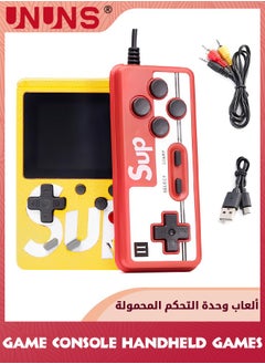 Sup Game Box And Game Controller,400 In 1 Retro Games Upgraded Version,Mini Portable Console Gamebox,Classic Retro Video Games With Rechargeable Battery,Support 2 Players And Tv Connection