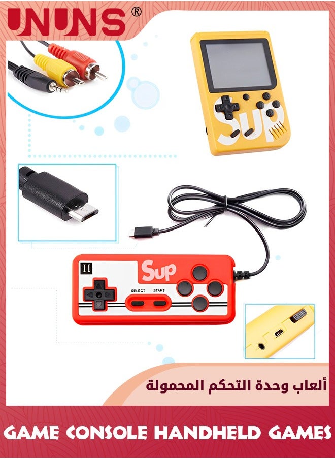 UNUNS - Sup Game Box And Game Controller,400 In 1 Retro Games Upgraded Version,Mini Portable Console Gamebox,Classic Retro Video Games With Rechargeable Battery,Support 2 Players And Tv Connection - Image 1