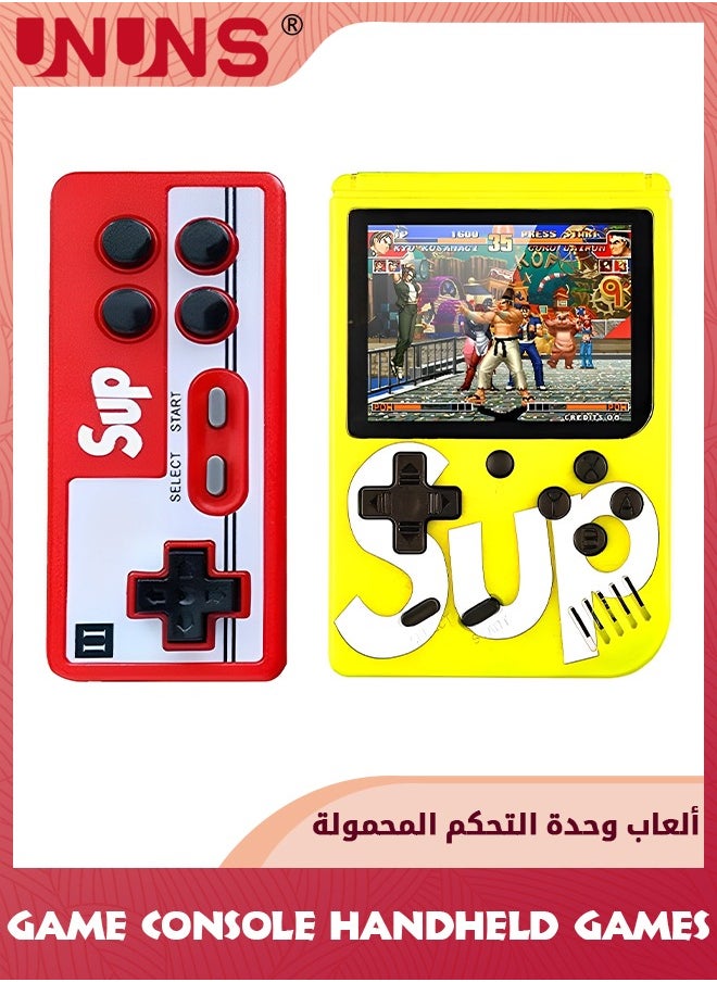 UNUNS - Sup Game Box And Game Controller,400 In 1 Retro Games Upgraded Version,Mini Portable Console Gamebox,Classic Retro Video Games With Rechargeable Battery,Support 2 Players And Tv Connection - Image 1