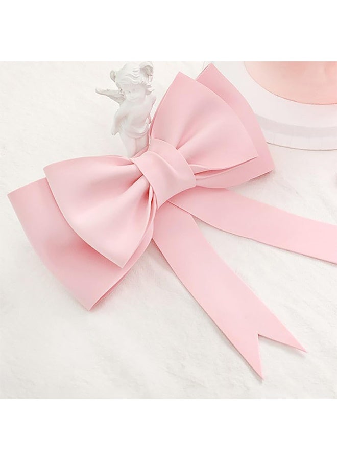Quantum 2 PCS Pink Bow Birthday Cake Toppers Decoration, EVA Foam Bowknot Kit, for Birthday Party Wedding - Image 5