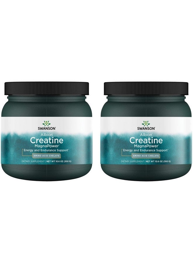 Swanson 100% Pure Creatine Magnapower 10.6 Ounce (300 g) Pwdr (2 Pack)