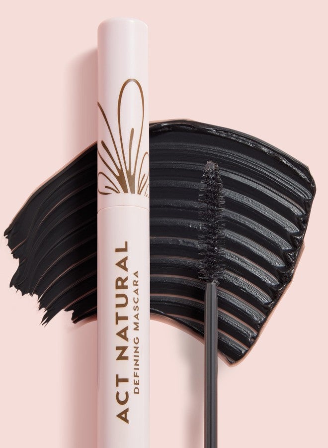 ColourPop Act Natural Defining Mascara - Clump-Free Black Mascara to Lift, Lengthen & Define Lashes - Made with a Soft, Flexible Brush - Black (0.3 oz) - Image 5