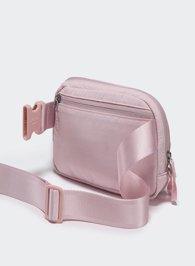 Pander حقيبة كتف كروسبودي من باندر للسفر والأنشطة الخارجية والاستخدام اليومي - حزام قابل للتعديل، حقيبة كتف خفيفة الوزن، وردية اللون، 9 × 5.5 × 2.1 بوصة، كروسبودي، حقيبة كتف، سفر، أنشطة خارجية، استخدام يومي - Image 5